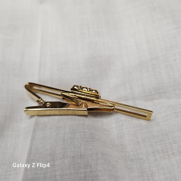 VINTAGE WEDGWOOD TIE CLIP Pat# 2164082 MADE IN ENGLAND - Picture 5 of 6